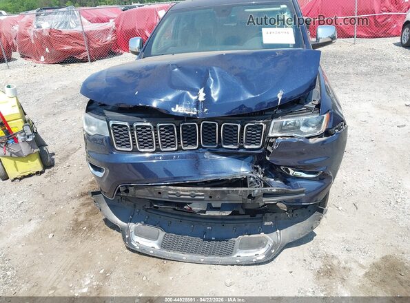 1C4RJEBG0HC647665 2017 JEEP GRAND CHEROKEE Фиолетовый Вид спереди