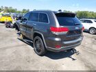 2017 Jeep Grand Cherokee Limited 4x2 Gray vin: 1C4RJEBG1HC752005