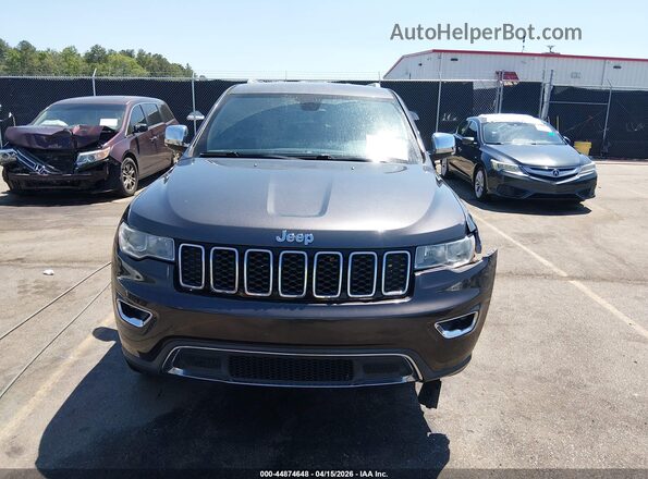 1C4RJEBG1HC752005 2017 JEEP GRAND CHEROKEE Gray Widok deski rozdzielczej