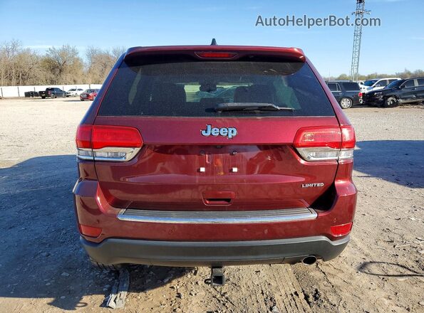 1C4RJEBG1JC277686 2018 JEEP GRAND Темно-бордовый Вид сзади