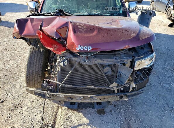 1C4RJEBG1JC277686 2018 JEEP GRAND Темно-бордовый Вид подкапотного пространства