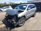 2018 Jeep Grand Cherokee Limited 4x2 Серебряный vin: 1C4RJEBG2JC339452