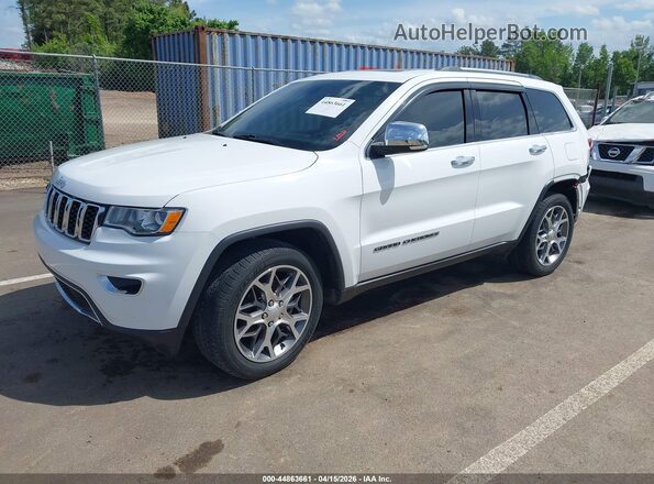 1C4RJEBG2LC212025 2020 JEEP GRAND CHEROKEE Белый Передняя левая четверть
