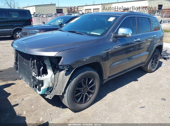 1C4RJEBG3HC798418 2017 JEEP GRAND CHEROKEE Серый Передняя левая четверть