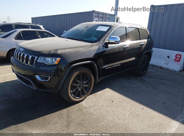 1C4RJEBG5HC793902 2017 JEEP GRAND CHEROKEE Черный Передняя левая четверть