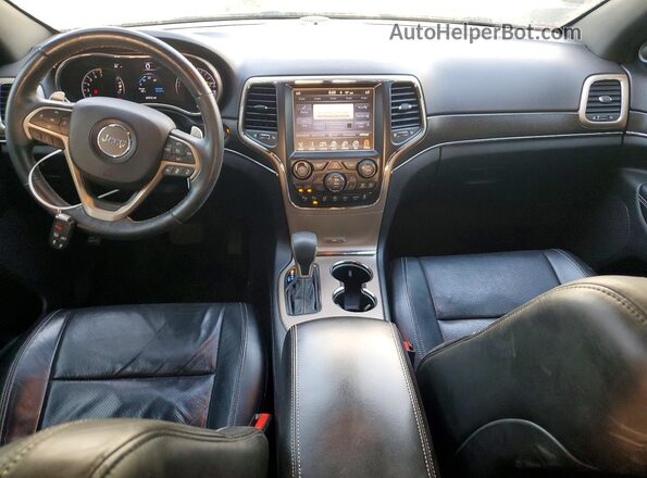 1C4RJEBG7HC647775 2017 JEEP GRAND Черный Вид панели приборов