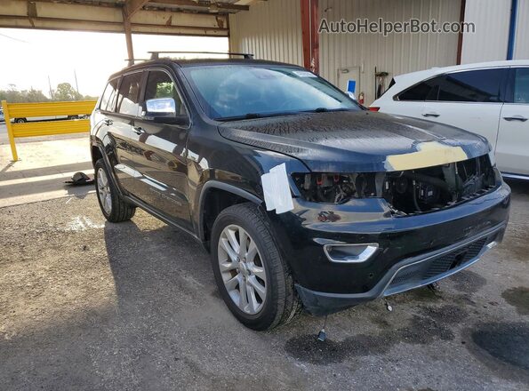 1C4RJEBG7HC647775 2017 JEEP GRAND Черный Передняя правая четверть