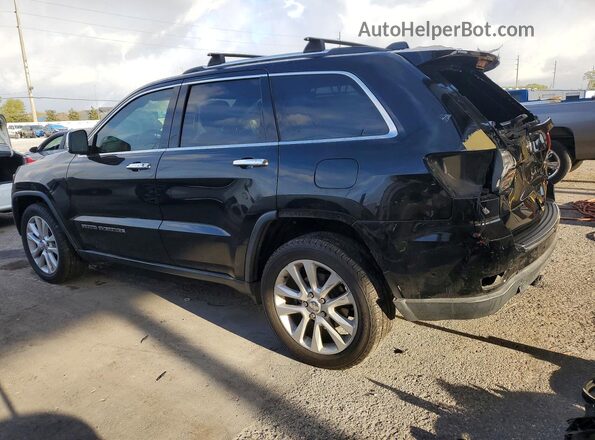 1C4RJEBG7HC647775 2017 JEEP GRAND Черный Задняя левая четверть