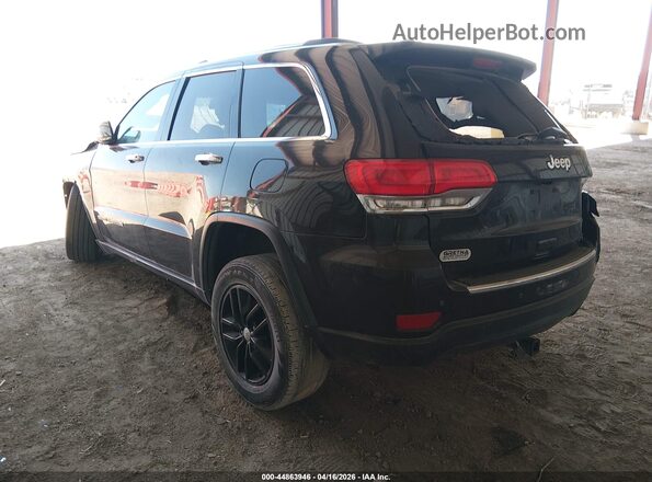 1C4RJEBG7JC159335 2018 JEEP GRAND CHEROKEE Black Задня ліва чверть