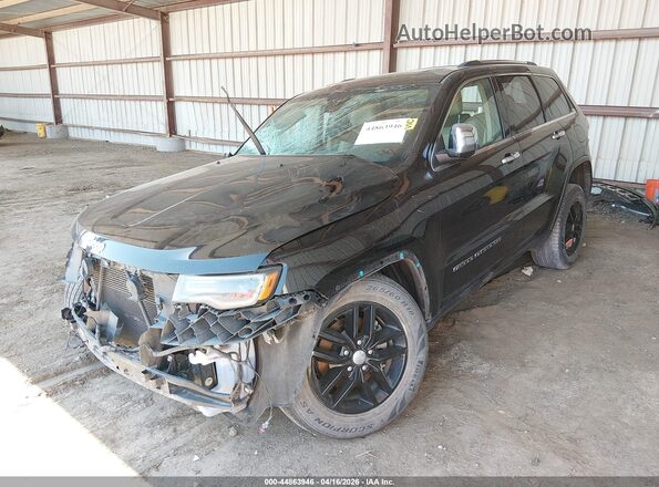 1C4RJEBG7JC159335 2018 JEEP GRAND CHEROKEE Black Передня ліва чверть