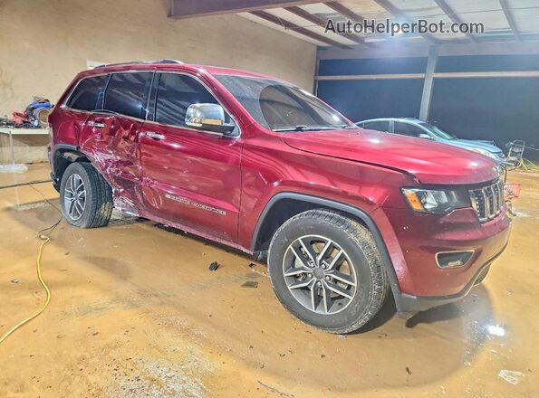 1C4RJEBG9NC152876 2022 JEEP GRAND Темно-бордовый Передняя правая четверть