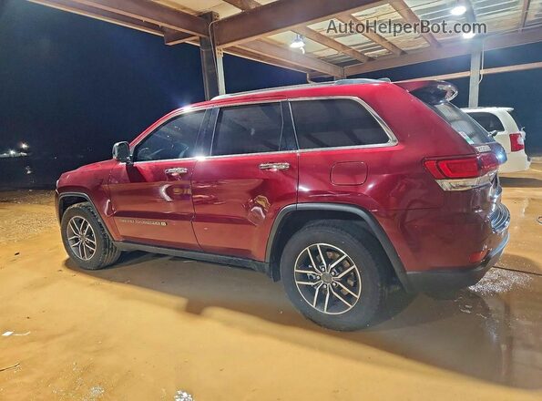 1C4RJEBG9NC152876 2022 JEEP GRAND Темно-бордовый Задняя левая четверть