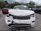 2020 Jeep Grand Cherokee Overland 4x2 White vin: 1C4RJECG1LC439673
