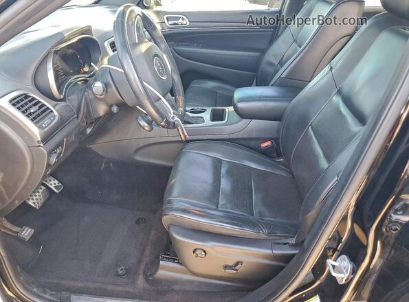 1C4RJECG7JC354088 2018 JEEP GRAND Черный Вид салона спереди