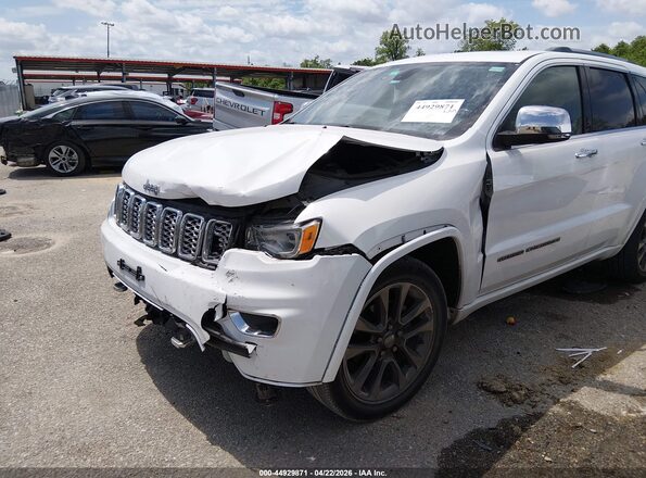1C4RJECG8JC149606 2018 JEEP GRAND CHEROKEE Белый Вид спереди
