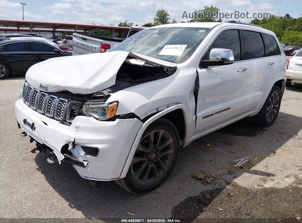 1C4RJECG8JC149606 2018 JEEP GRAND CHEROKEE Белый Передняя левая четверть