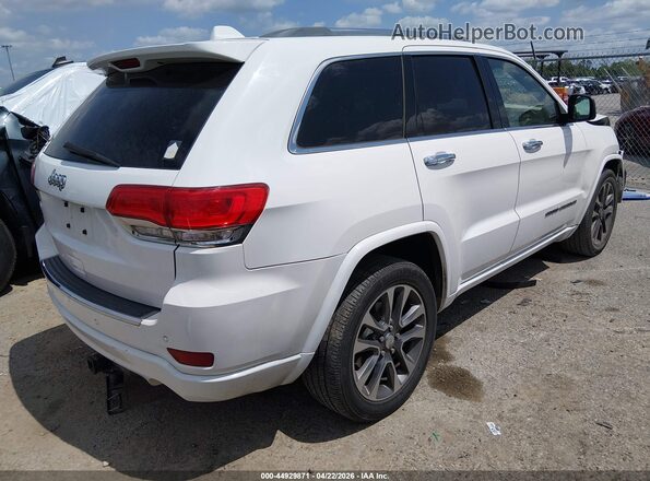 1C4RJECG8JC149606 2018 JEEP GRAND CHEROKEE Белый Задняя правая четверть