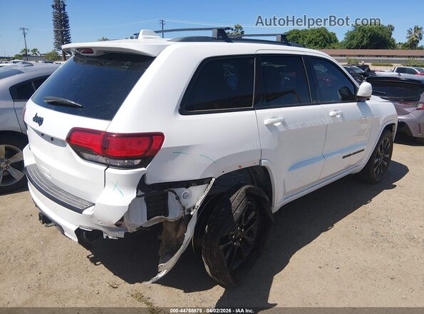 1C4RJFAG3JC367185 2018 JEEP GRAND CHEROKEE Белый Задняя правая четверть