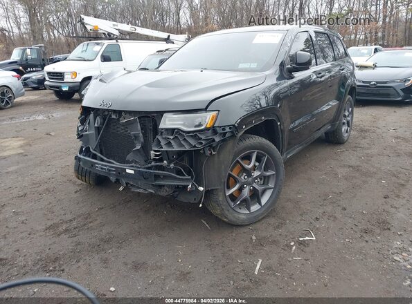 1C4RJFBG2LC151085 2020 JEEP GRAND CHEROKEE Черный Передняя левая четверть