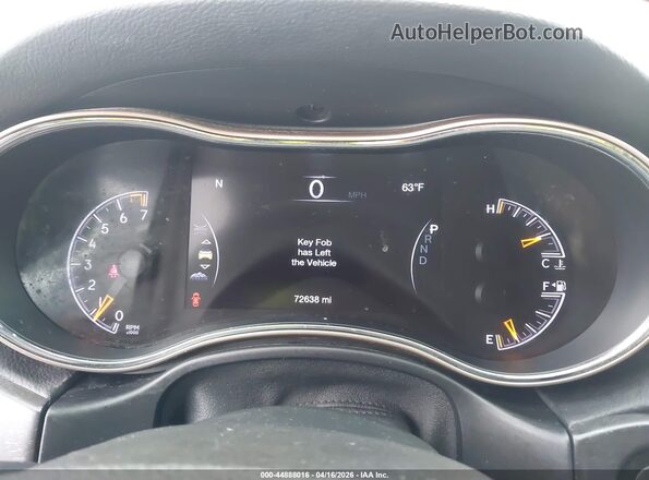 1C4RJFBG4GC447571 2016 JEEP GRAND CHEROKEE Серый Вид задних сидений