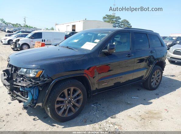 1C4RJFBG7HC658071 2017 JEEP GRAND CHEROKEE Черный Передняя левая четверть