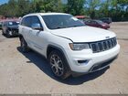 2019 Jeep Grand Cherokee Limited 4x4 White vin: 1C4RJFBG7KC782087