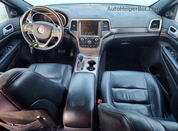 1C4RJFBM2GC376456 2016 JEEP GRAND Темно-бордовый Вид панели приборов