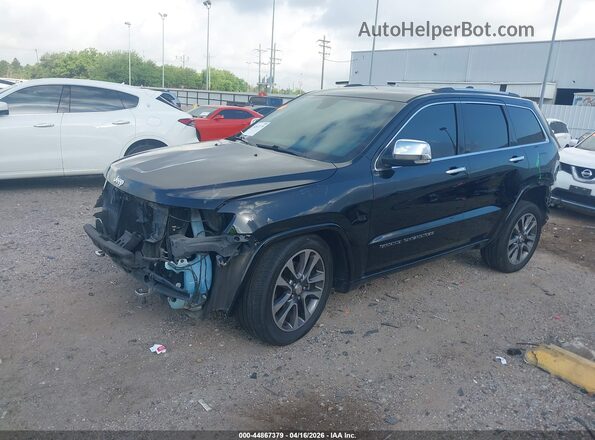 1C4RJFCG2HC790072 2017 JEEP GRAND CHEROKEE Черный Передняя левая четверть