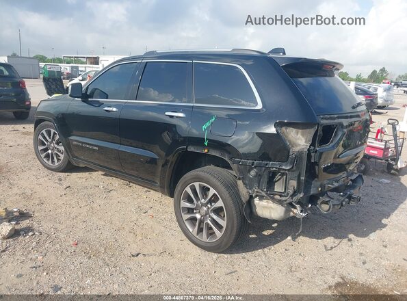 1C4RJFCG2HC790072 2017 JEEP GRAND CHEROKEE Черный Задняя левая четверть