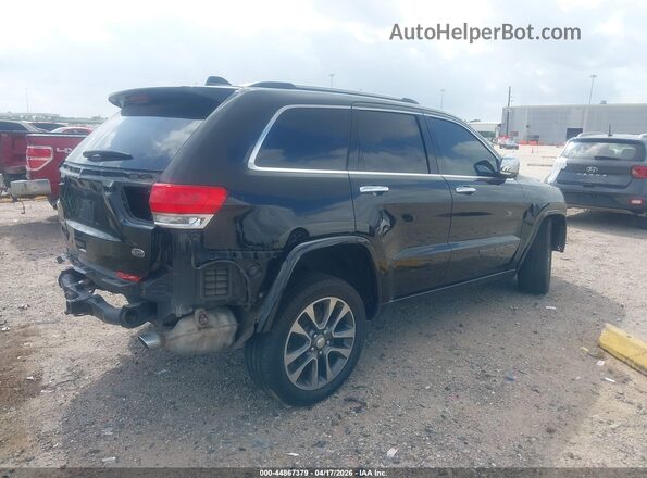 1C4RJFCG2HC790072 2017 JEEP GRAND CHEROKEE Черный Задняя правая четверть