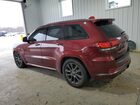 2019 Jeep Grand Cherokee Overland Burgundy vin: 1C4RJFCG5KC613474 Damage: Left Qtr Panel, Dent(S) W/No Paint Dmg, < 1/8 Inch