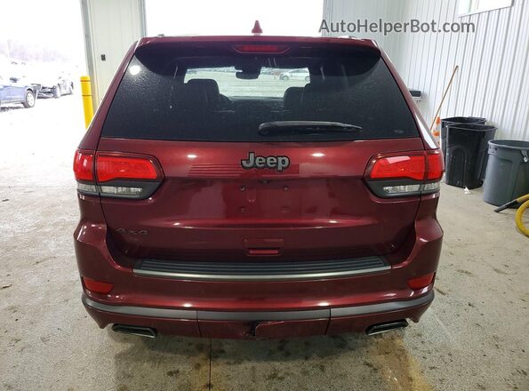 1C4RJFCG5KC613474 2019 JEEP GRAND Burgundy Widok z tyłu
