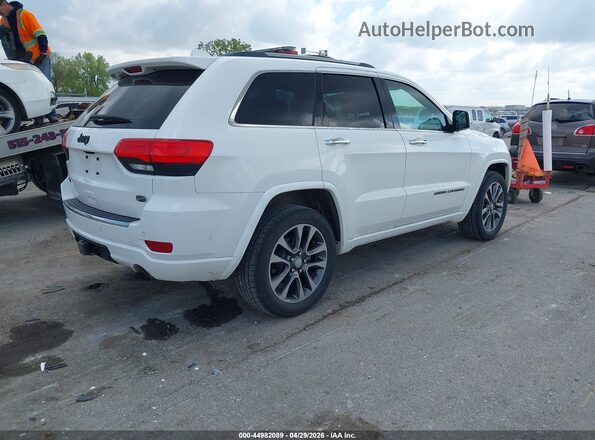 1C4RJFCG7HC615977 2017 JEEP GRAND CHEROKEE Белый Задняя правая четверть