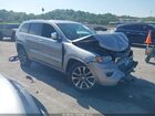 2017 Jeep Grand Cherokee Overland 4x4 Silver vin: 1C4RJFCGXHC801660