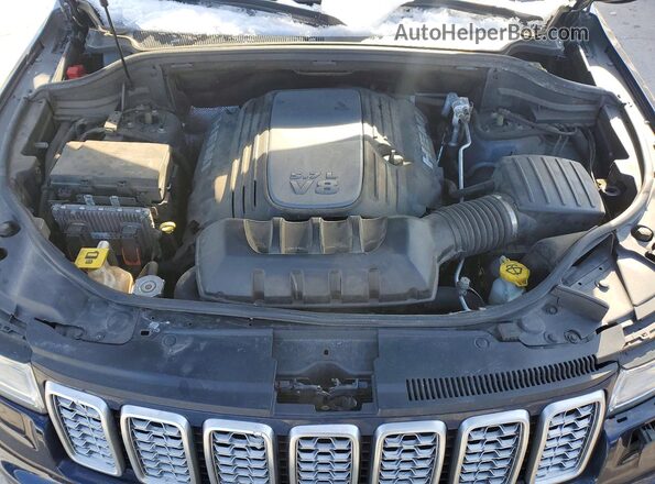 1C4RJFJT5JC244808 2018 JEEP GRAND Синий Вид задней части салона