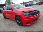 2021 Jeep Grand Cherokee Trackhawk 4x4 Красный vin: 1C4RJFN97MC756850