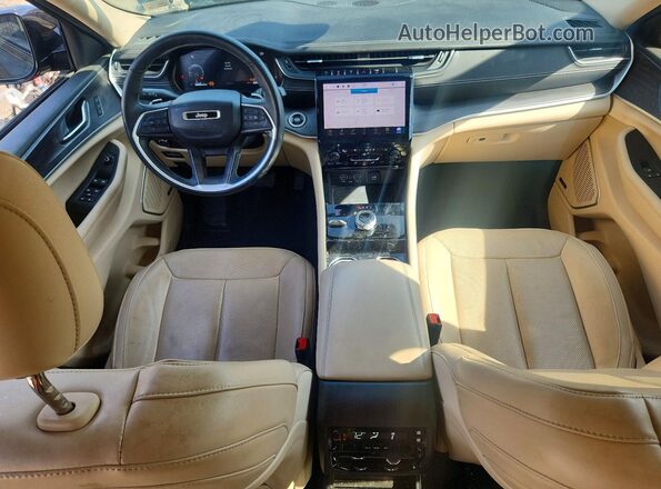 1C4RJKBGXN8565357 2022 JEEP GRAND Black Widok deski rozdzielczej