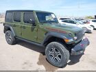2024 Jeep Wrangler 4-door Rubicon 4x4 Green vin: 1C4RJXFG2RW122676