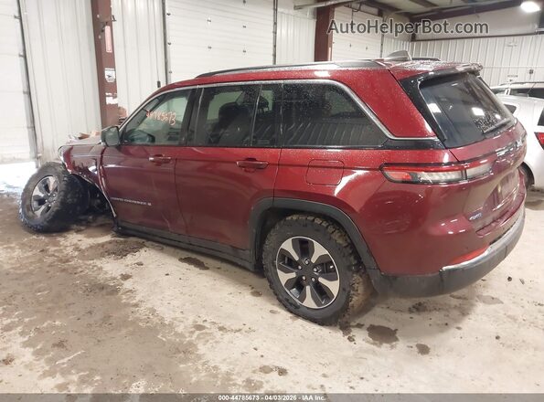 1C4RJYB66RC714666 2024 JEEP GRAND CHEROKEE 4XE Red Trasero izquierdo