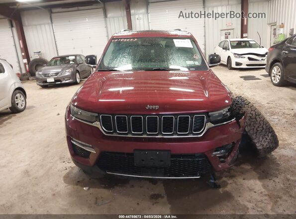 1C4RJYB66RC714666 2024 JEEP GRAND CHEROKEE 4XE Red Vista del cuadro de instrumentos