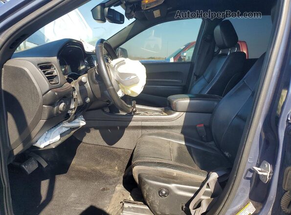 1C4SDHCT0MC721022 2021 DODGE DURANGO Синий Вид салона спереди
