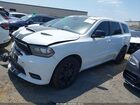 2018 Dodge Durango R/t Rwd White vin: 1C4SDHCT1JC403258