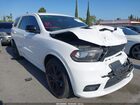 2018 Dodge Durango R/t Rwd White vin: 1C4SDHCT3JC362129