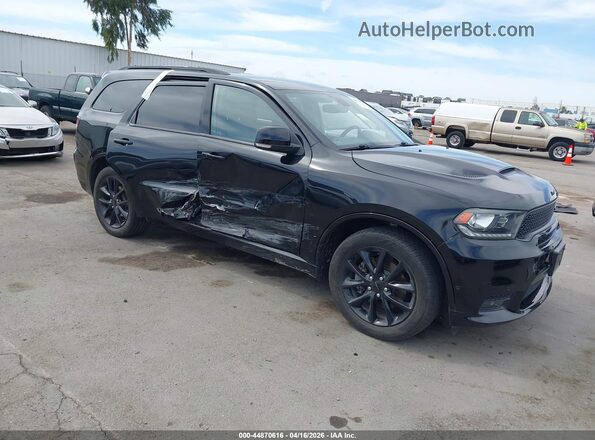 1C4SDHCT4JC201465 2018 DODGE DURANGO Black Przód prawy