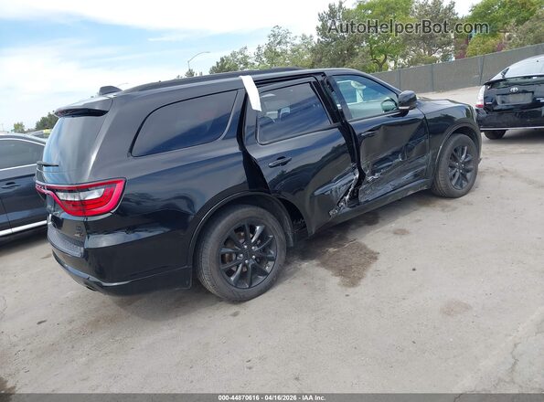 1C4SDHCT4JC201465 2018 DODGE DURANGO Black Tył prawy