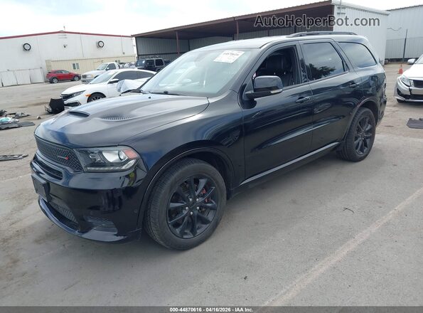 1C4SDHCT4JC201465 2018 DODGE DURANGO Black Przód lewy