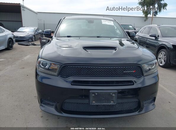 1C4SDHCT4JC201465 2018 DODGE DURANGO Black Widok zestawu wskaźników