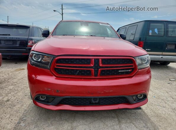 1C4SDHCT5GC502304 2016 DODGE DURANGO Красный Вид спереди