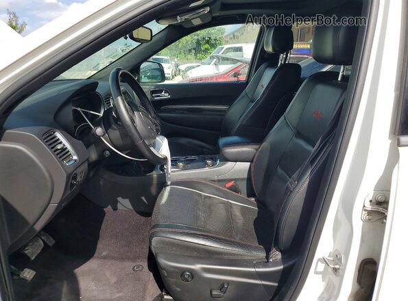 1C4SDJCT0HC783310 2017 DODGE DURANGO White Widok wnętrza z przodu