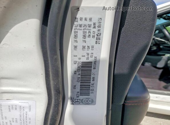 1C4SDJCT0HC783310 2017 DODGE DURANGO White Widok naklejki z numerem VIN